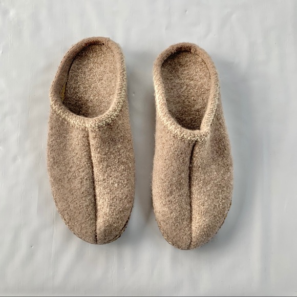 haflinger wool slippers